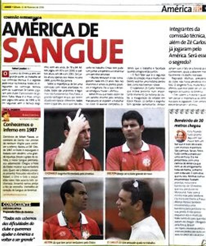 Read more about the article América de sangue