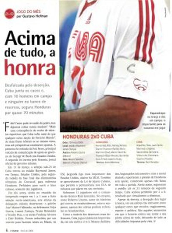 Read more about the article Acimada de tudo, a honra