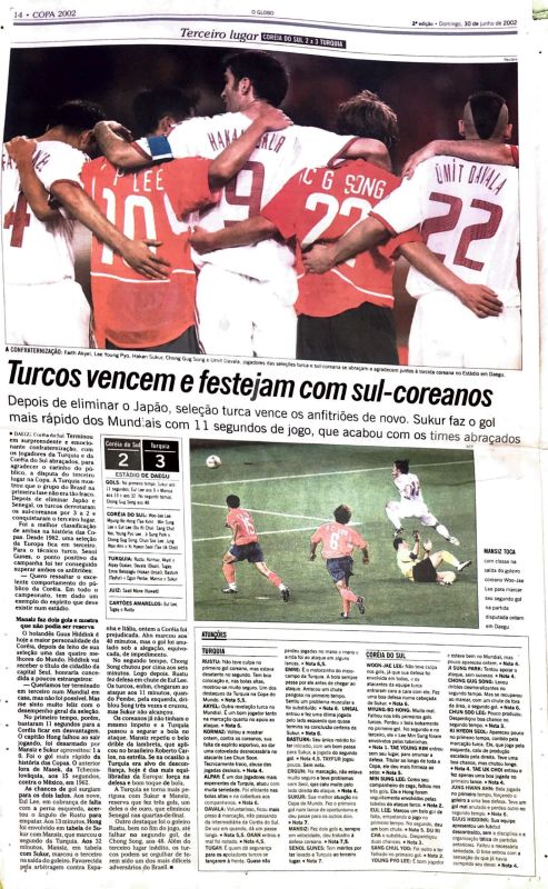 No momento, você está visualizando Turcos vencem e festejam com sul-coreanos