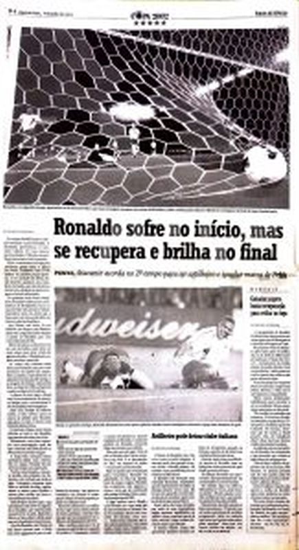 Read more about the article Ronaldo sofre no início, mas se recupera no final