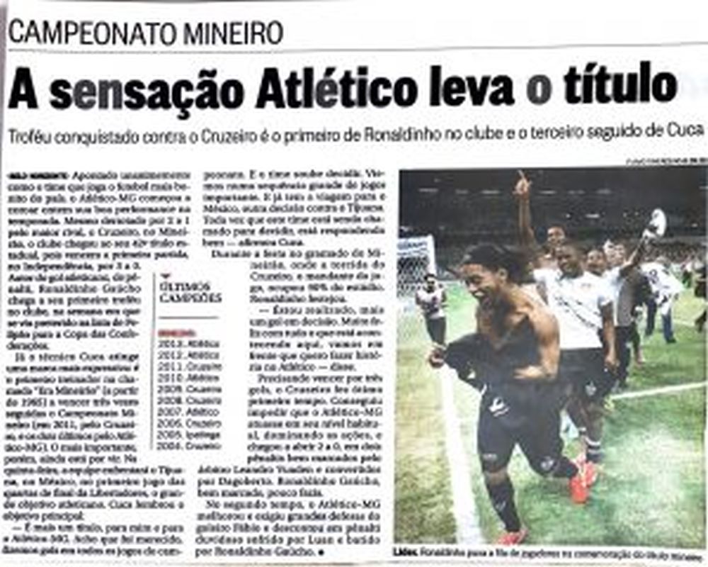 Leia mais sobre o artigo A sensação do Atlético leva o título
