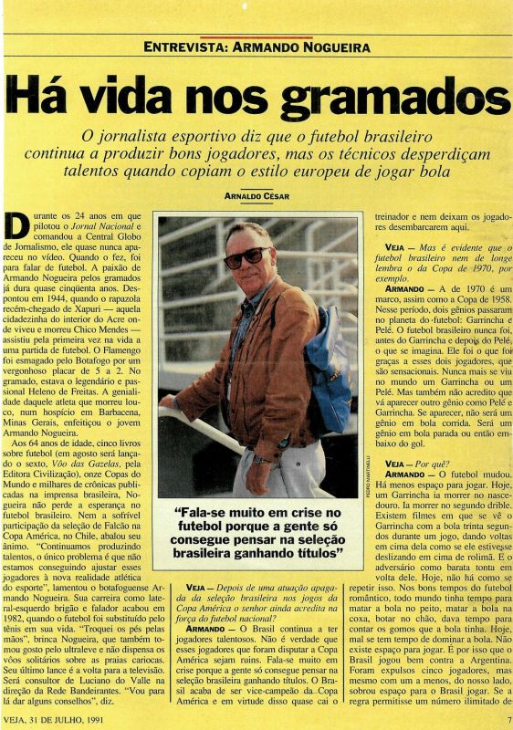 Read more about the article Há vida nos gramados