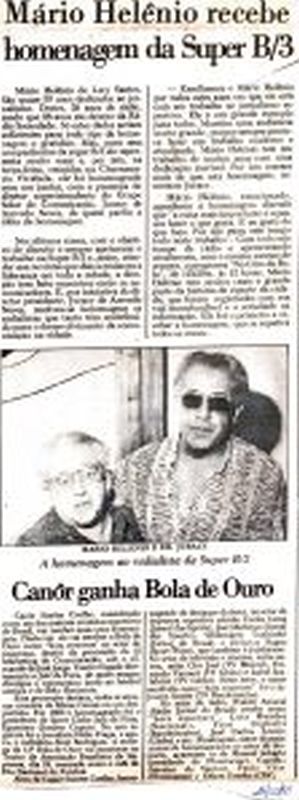 Read more about the article Mário Helênio rece homenagem da Super B/3