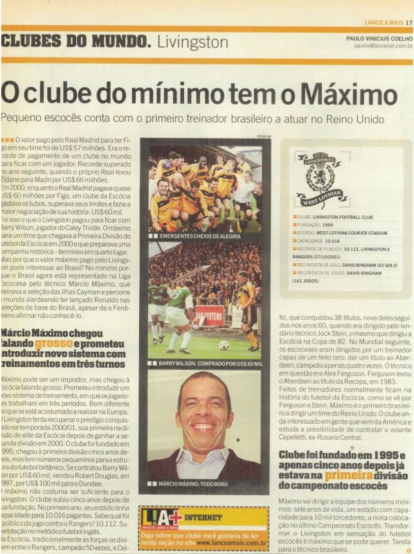 Read more about the article O clube do mínimo tem o Máximo