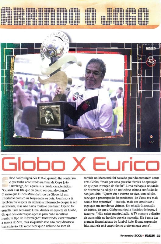 Read more about the article Globo x Eurico