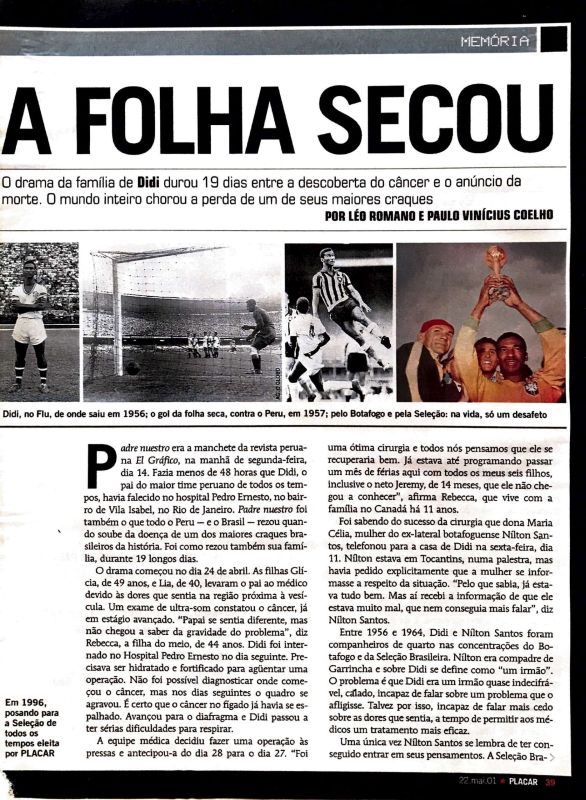 You are currently viewing A folha secou
