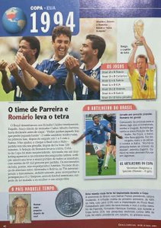 Read more about the article O time de Parreira e Romário leva ao tetra